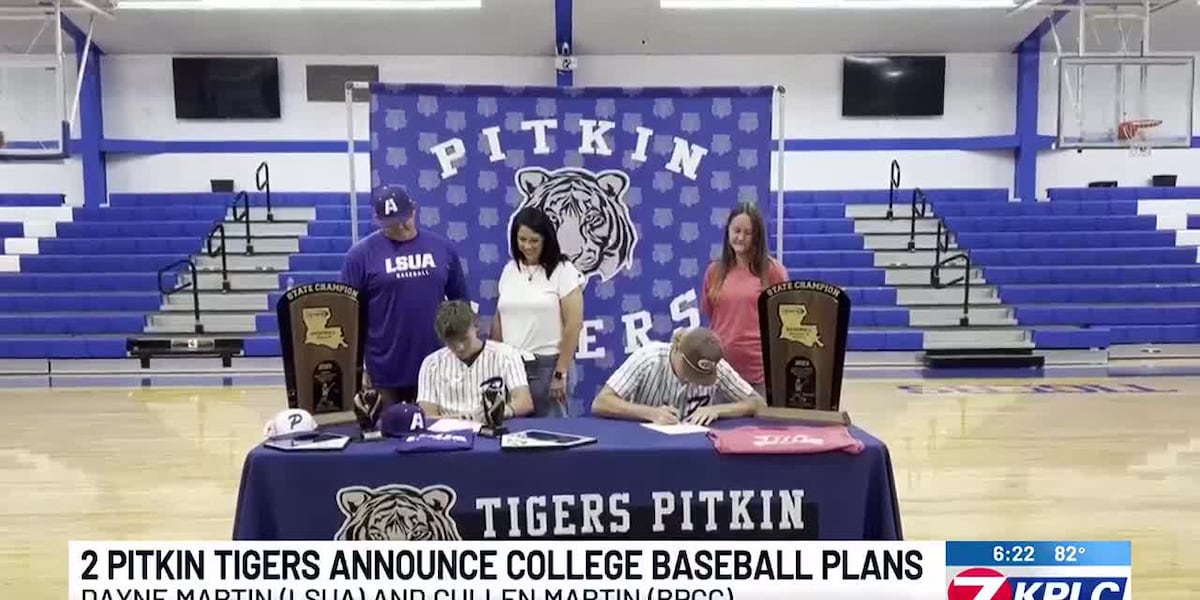 2 Former Pitkin Tigers announce where they will play baseball in college