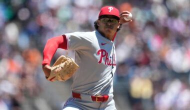 Bryce Harper, Jesús Luzardo lead Phillies to 13-0 win over Giants