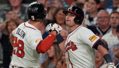 Braves explode for seven in sixth in win over Angels