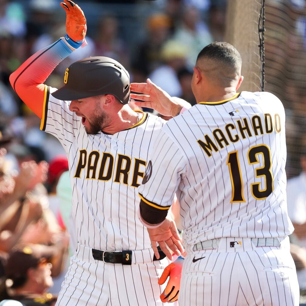 Jackson Merrill homers twice, 5 relievers lock down Padres' win over Phillies