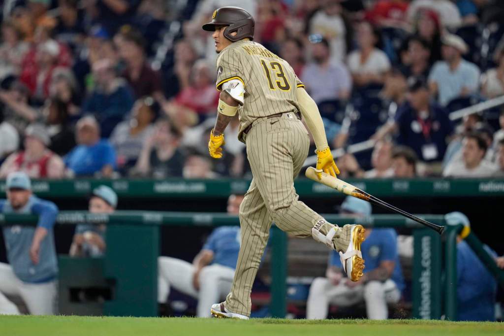 Manny Machado's ninth-inning grand slam powers Padres' win over Nationals