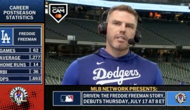 Freddie Freeman gets emotional over new MLB Network doc