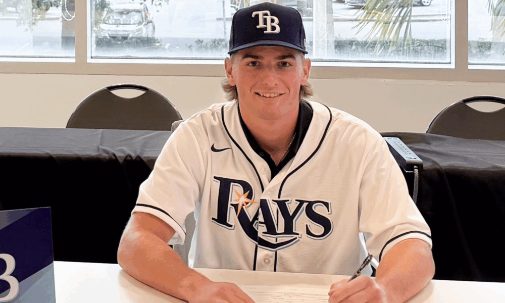 NC State All-ACC Pitcher Signs with the Tampa Bay Rays