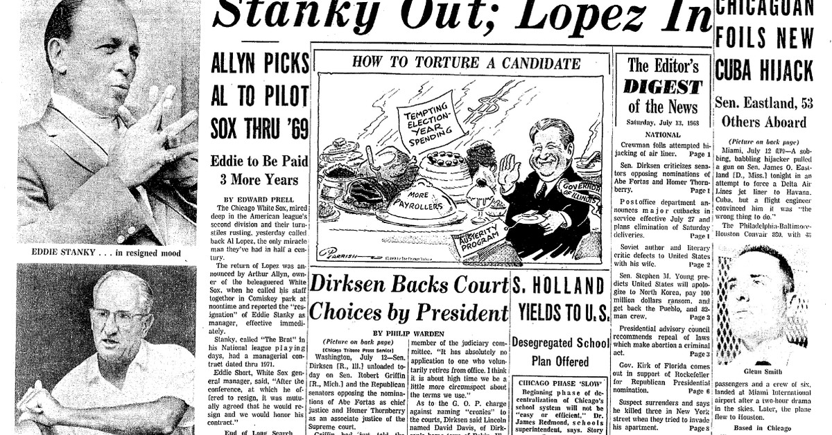 Today in Chicago White Sox History: July 12