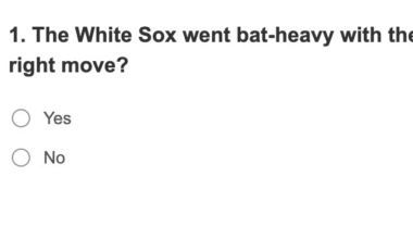 White Sox Reacts Survey: The draft strategy