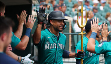 Seattle Mariners Julio Rodriguez home run third straight game Detroit Tigers 2025...