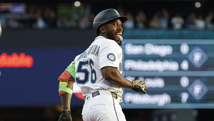 Seattle Mariners Randy Arozarena...