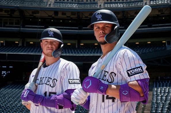 Rockies teams with York Space Systems for team's first uniform patch