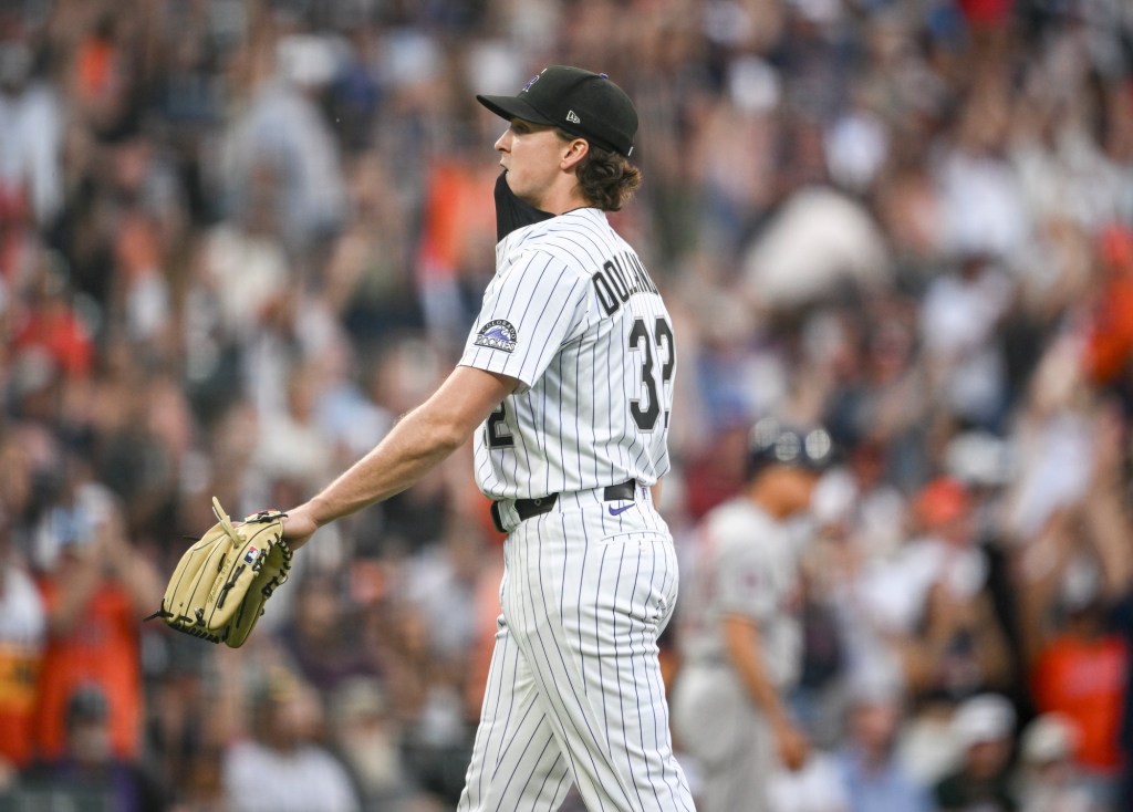 Chase Dollander demoted to Triple-A amid struggles for Rockies rookie