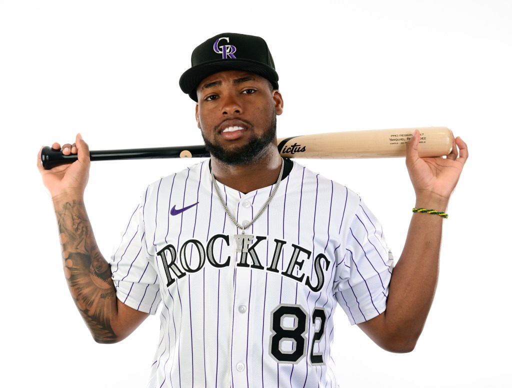 Rockies calling up outfielder Yanquiel Fernandez from Triple-A