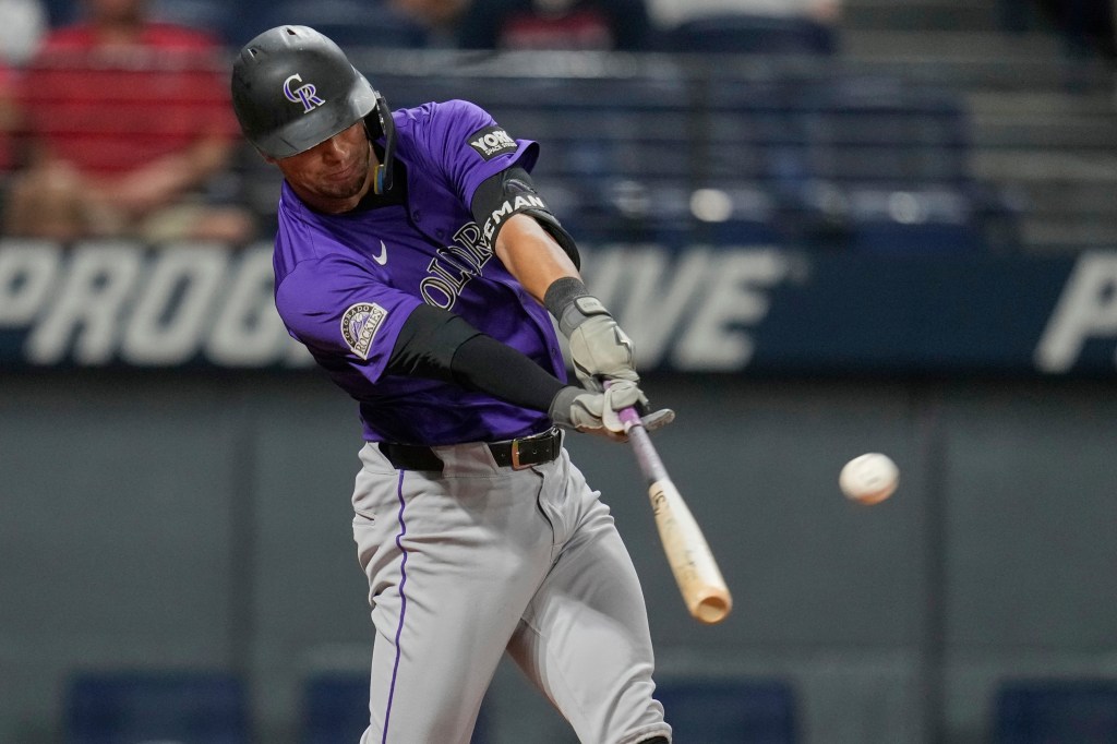 Rockies bat around in ninth for comeback win over Guardians