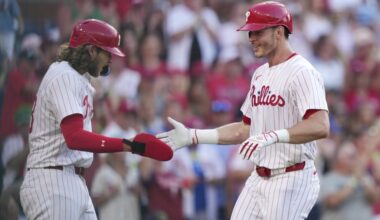 Kepler and Marsh homer as Phillies split doubleheader with Padres