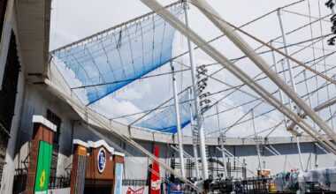 As the Tampa Bay Rays continue their season at Steinbrenner Field in Tampa this season, crews are ramping up speed on repairs at the Trop. (Courtesy City of St. Petersburg)