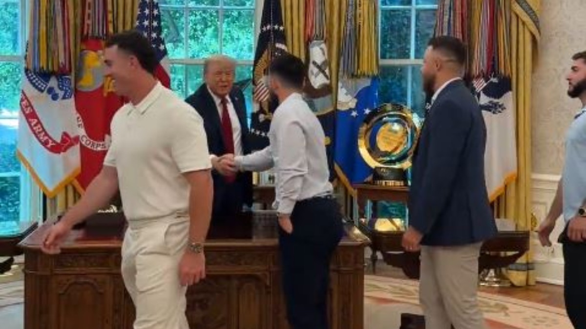 Red Sox players meet Trump at White House – NBC Boston