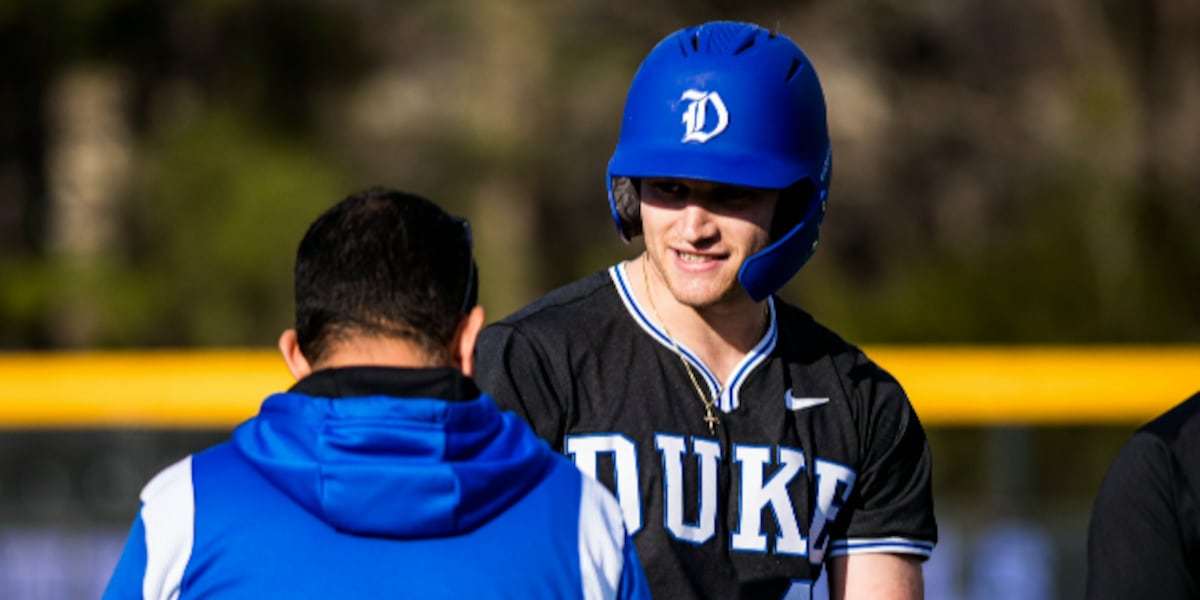 College baseball player getting ready for MLB draft