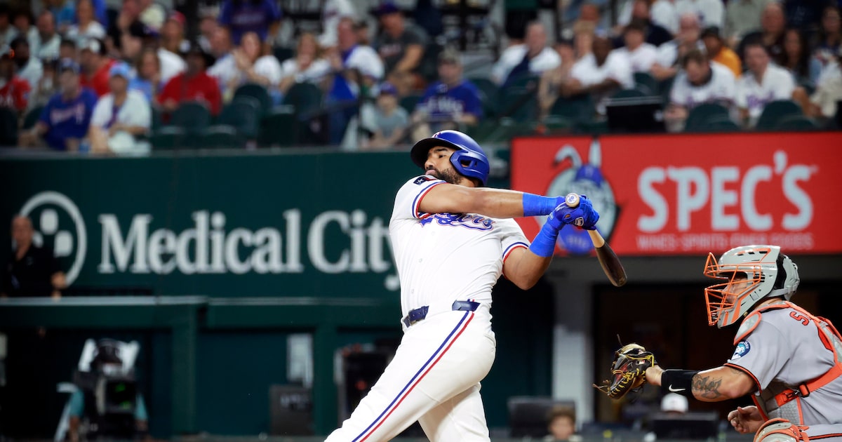 Amid yearlong slump, the Rangers’ struggles with runners in scoring position stand out