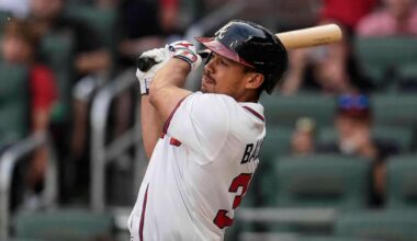 Drake Baldwin drives in six in Braves win over Giants