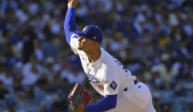 Injured Dodgers Pitcher Has Locker in Clubhouse Hinting at Roster Move