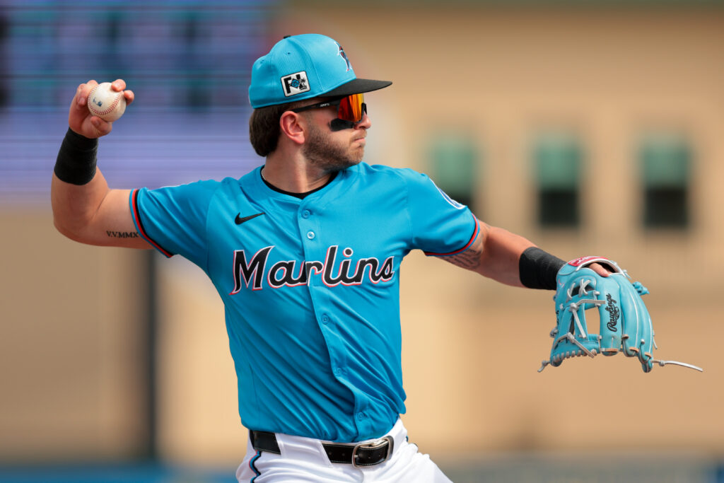 Connor Norby To Begin Season On Marlins' Injured List