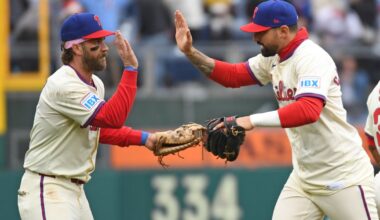 5 Phillies second-half storylines: Surges from Bryce Harper, Aaron Nola could come in handy