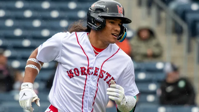 Red Sox top prospect Jhostynxon Garcia — 'The Password' — heating up at Triple-A image