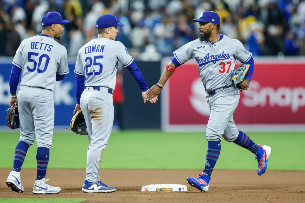 Dave Roberts Reveals Why Teoscar Hernandez, Tommy Edman Are Out of Dodgers Lineup vs. Astros