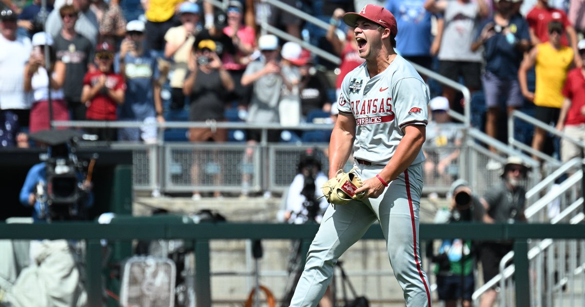 MLB Draft: Phillies select Arkansas right-hander Gage Wood at No. 26
