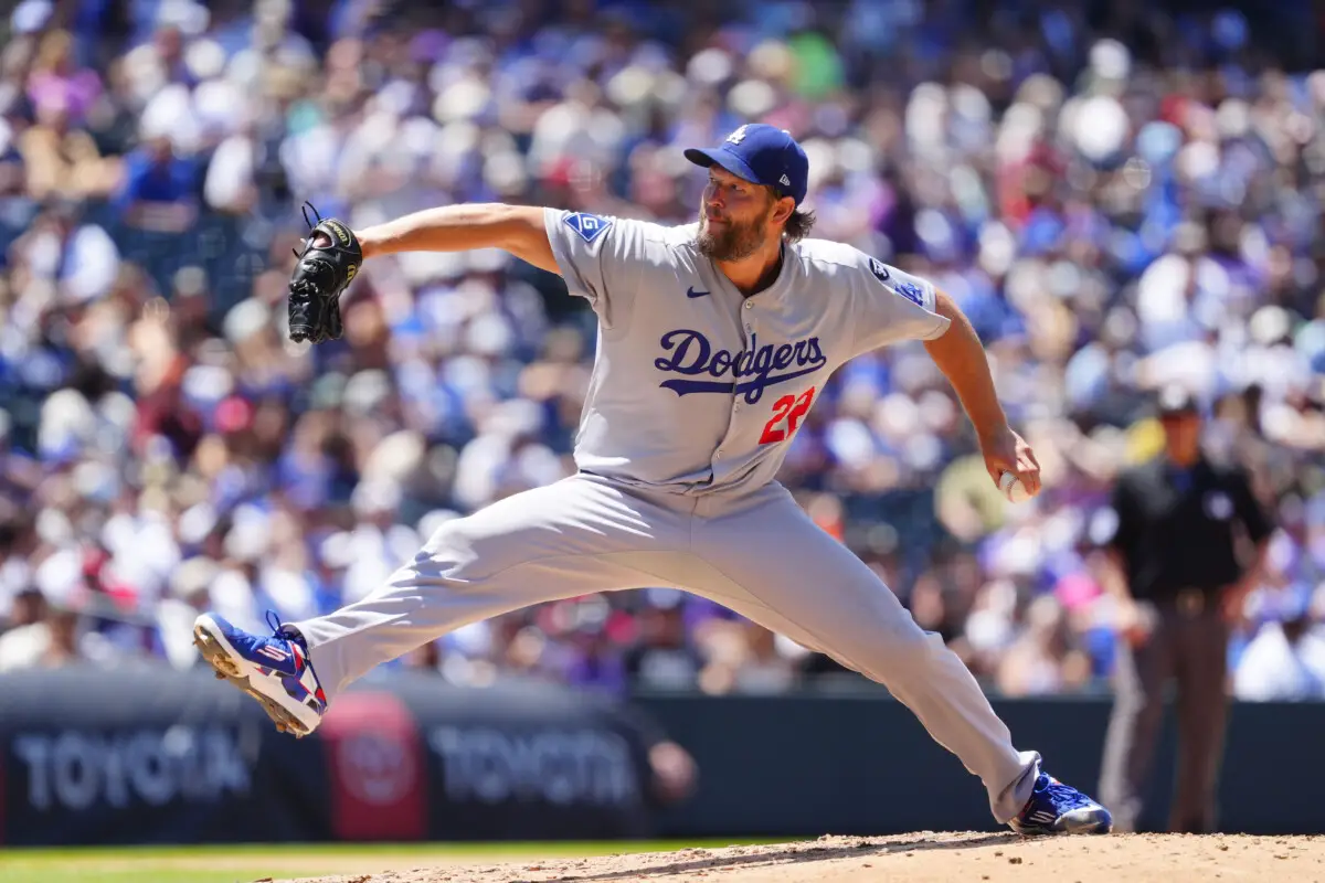 Dodgers Rookie Pitcher Looked Up To Clayton Kershaw His 'Whole Life'