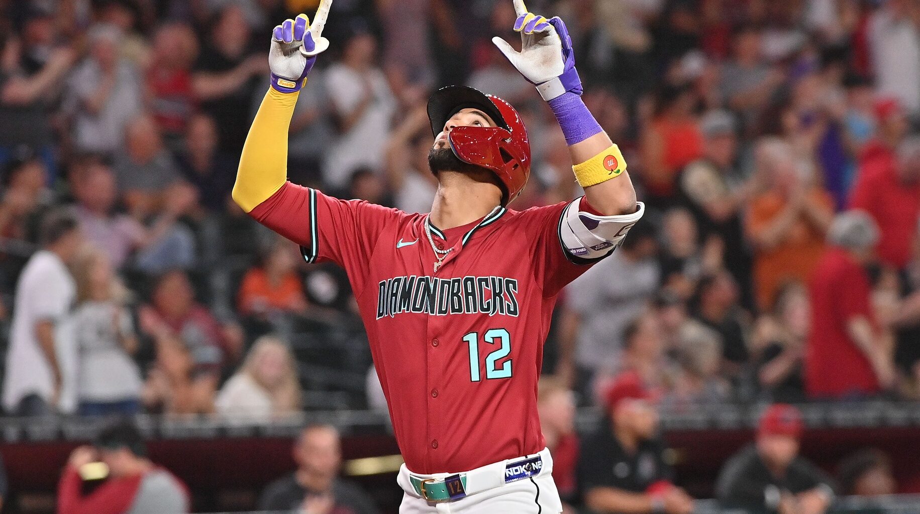 Lourdes Gurriel Jr. is among the Diamondbacks outfielders who could be on the trading block this month.