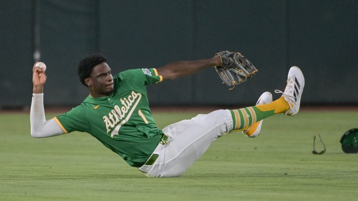 Athletics to place Denzel Clarke on IL with right adductor strain – NBC Sports Bay Area & California