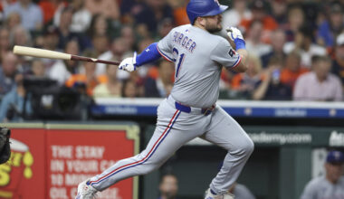 Rangers Place Jake Burger On Injured List