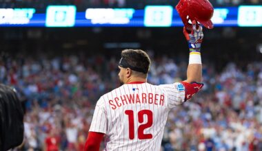Bryce Harper leads the chorus urging Phillies to re-sign Kyle Schwarber