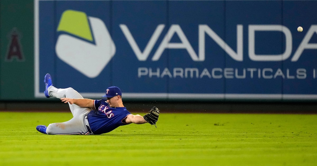 Rangers drop miscue-filled game to Angels that included a little bit of everything