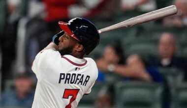 Jurickson Profar homers in return from suspension as Braves beat Angels 8-3
