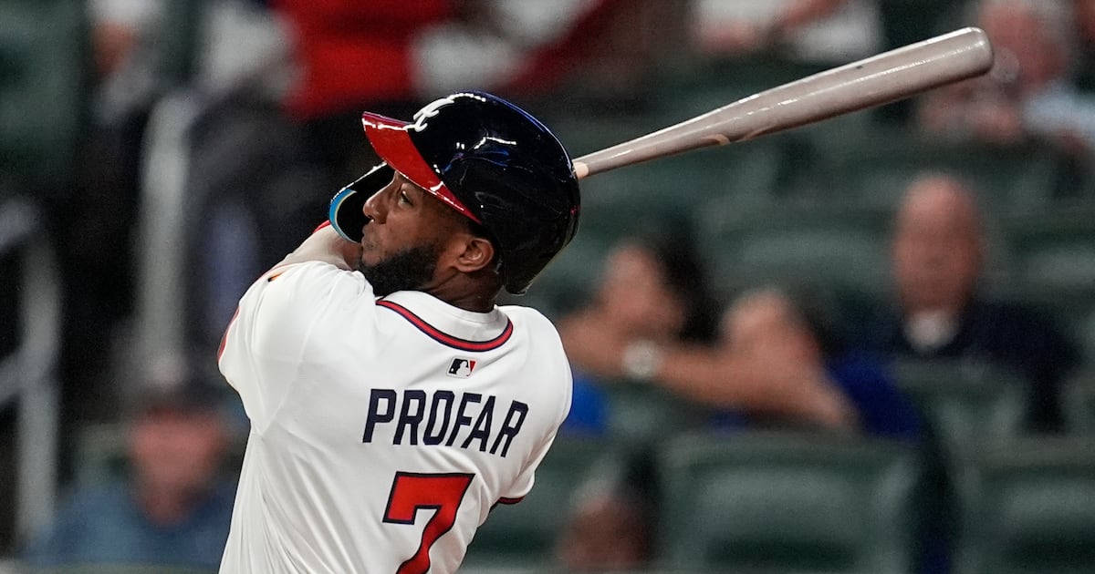 Jurickson Profar homers in return from suspension as Braves beat Angels 8-3