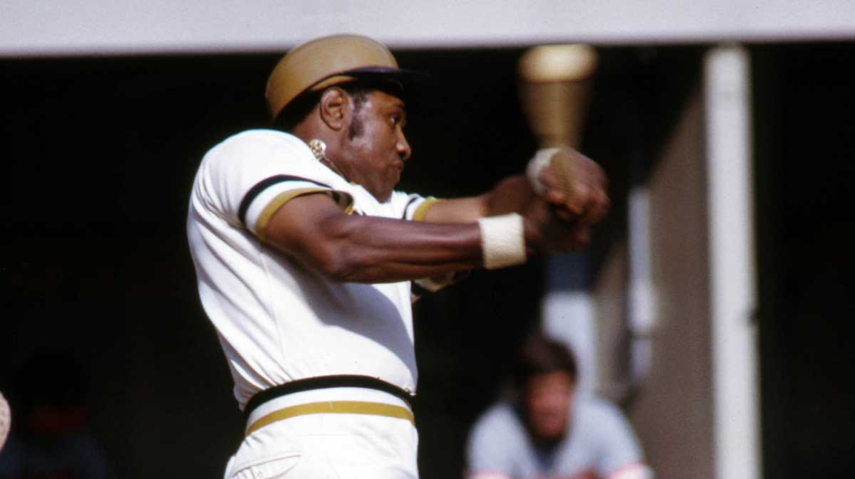 PA, USA; FILE PHOTO; Pittsburgh Pirates left fielder/ first baseman Willie Stargell (8) in action at Three Rivers Stadium during the 1971 season. 