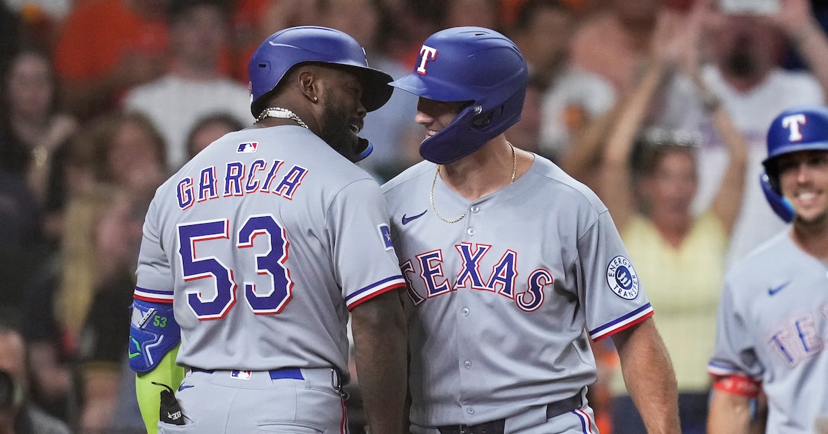 Texas Rangers offensive surge continues against Astros despite sleepless night of travel