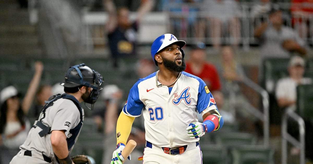 Benched and a subject of trade talk, Braves’ Marcell Ozuna accepts whatever comes