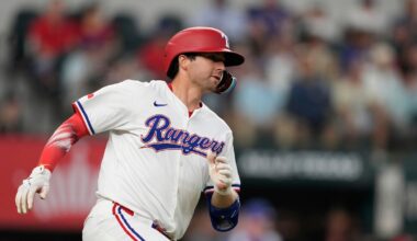 Texas Rangers catcher Kyle Higashioka’s hot stretch halted by hamstring issue
