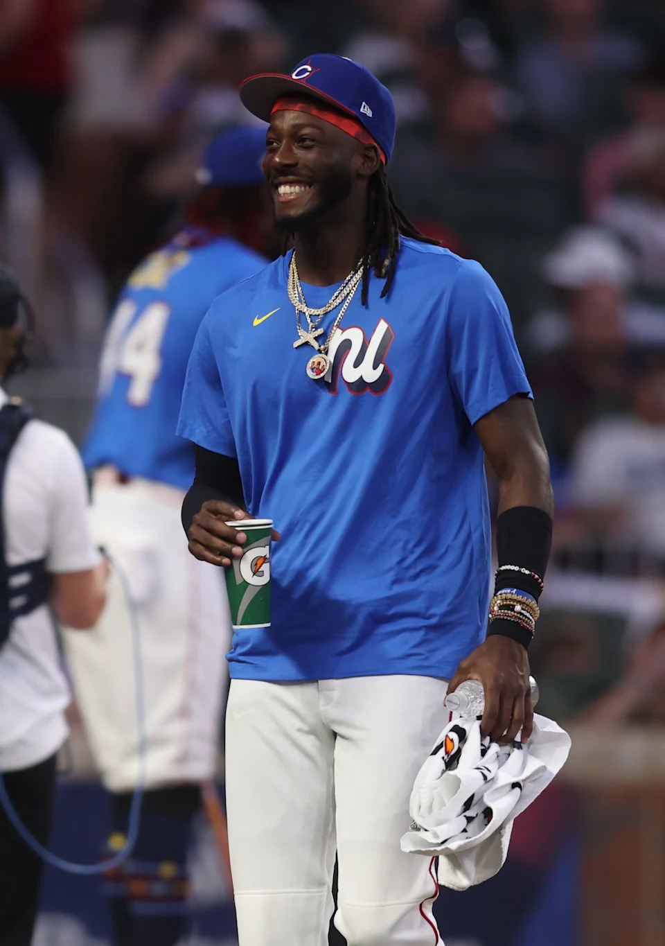 Elly De La Cruz enjoyed his time as a spectator in the Home Run Derby July 14. Could he be a participant next year?