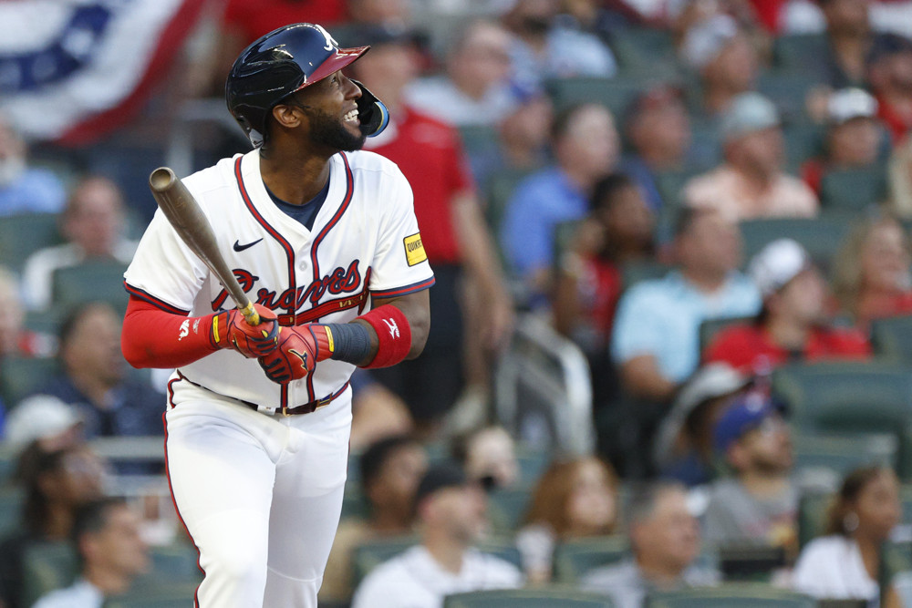 MLB: JUL 02 Angels at Braves