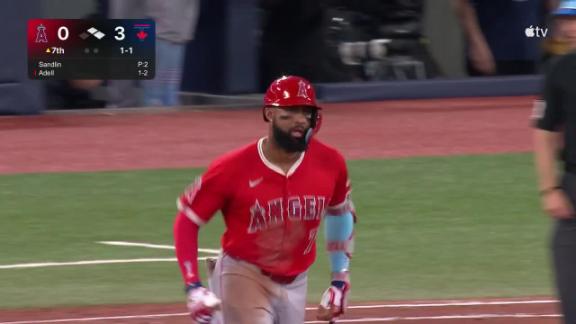 Straw scores winning run on throwing error as streaking Blue Jays beat Angels 4-3 in 10 innings