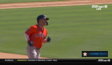 Christian Walker, Yainer Diaz and Jose Altuve homer in Astros' 5-1 win to complete sweep of Dodgers