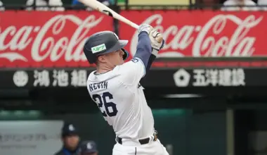 Saitama Seibu Lions player Nevin [Photo: provided by the team]