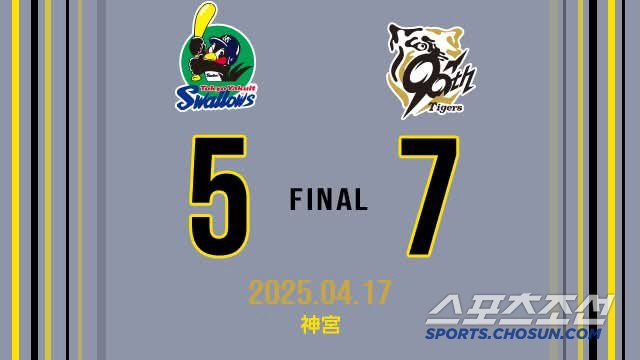 After a swing and miss, the monster batter's face was distorted, Murakami, who was suddenly replaced in 1B1S, injured his side on the first day of his return 