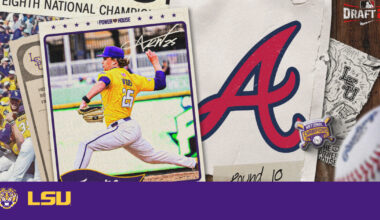 Kade Woods Selected in 10th Round of MLB Draft by Atlanta Braves – LSU
