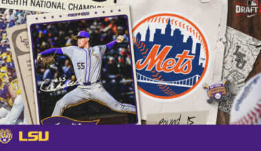 Conner Ware Selected in 15th Round of MLB Draft by New York Mets – LSU