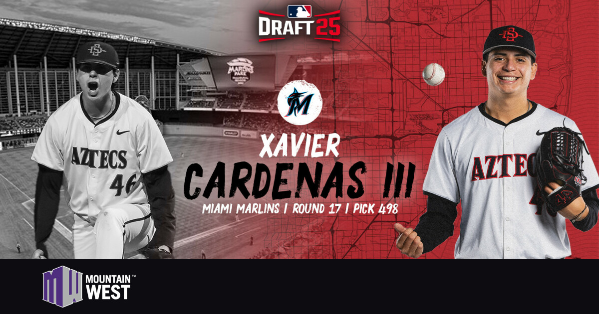 Xavier Cardenas III Taken by Miami Marlins in 2025 MLB Draft – Mountain West Conference