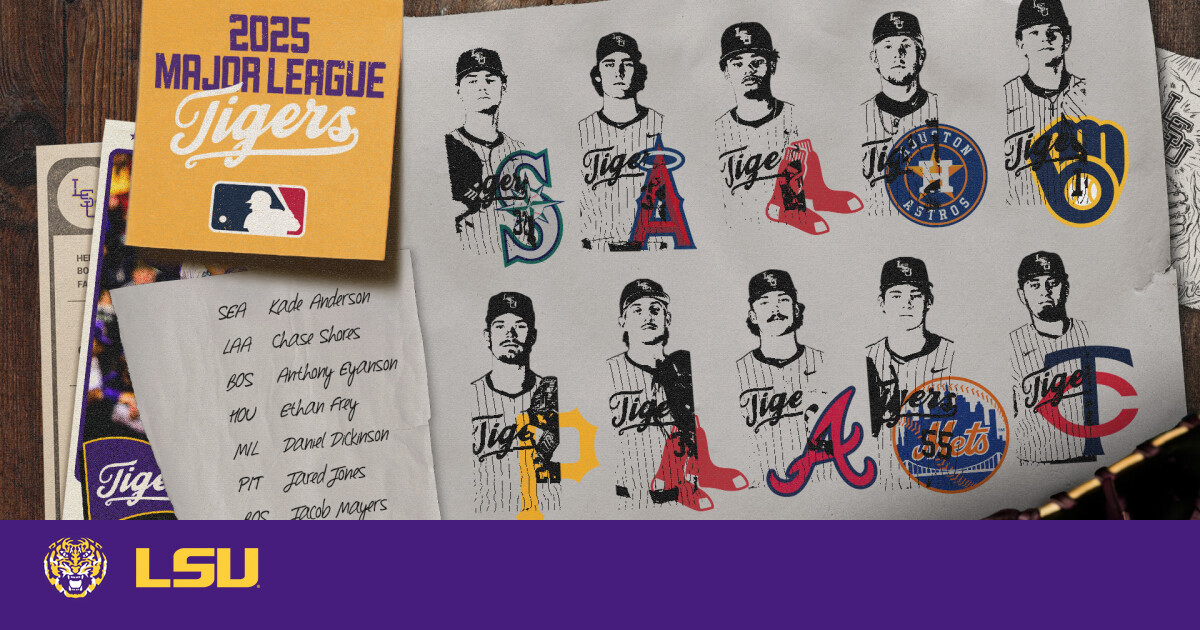 10 Tigers Begin Journey Toward MLB Career – LSU