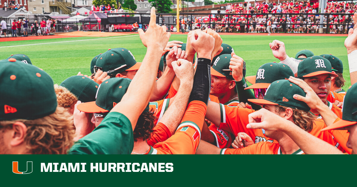 Hurricanes Fall to Cardinals in Game One of Louisville Super Regional – University of Miami Athletics